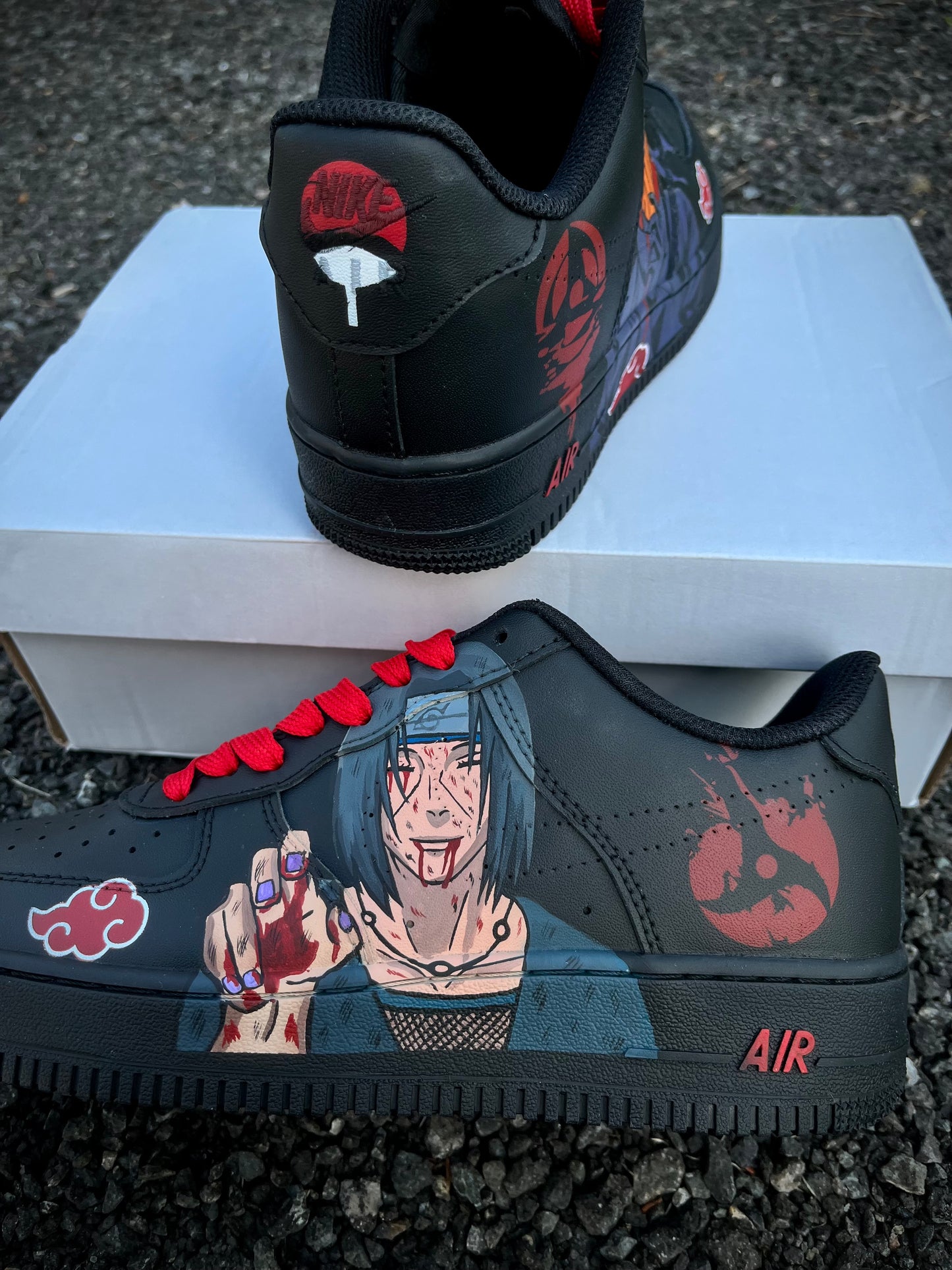 Obito and Itachi Black Air force 1