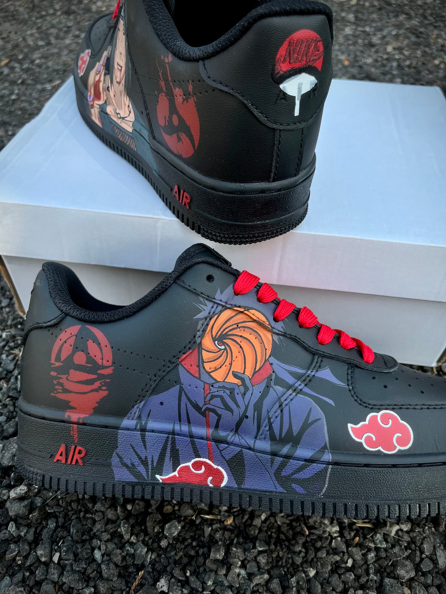 Obito and Itachi Black Air force 1