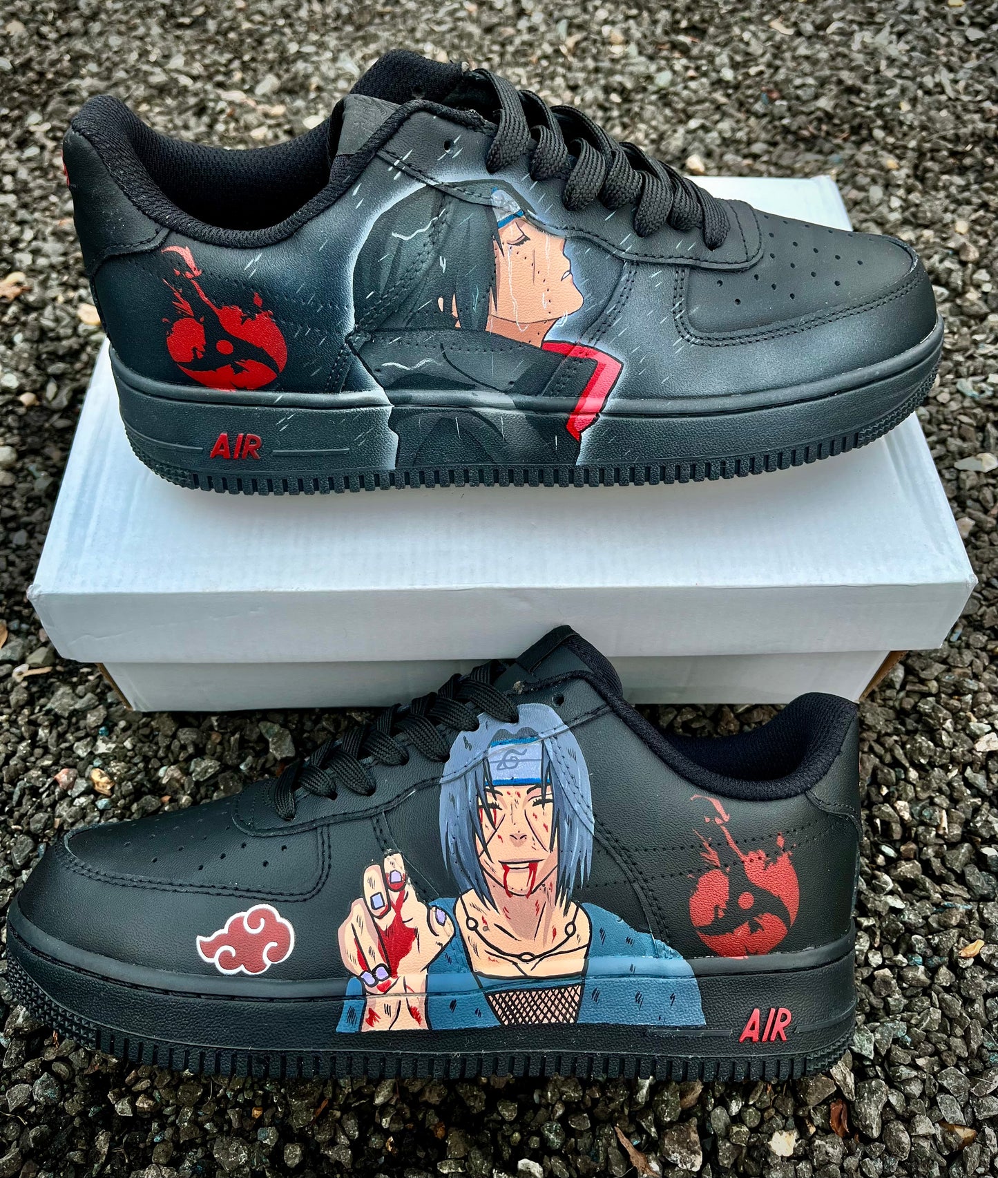 Itachi uchiha Black Air force 1 Naruto