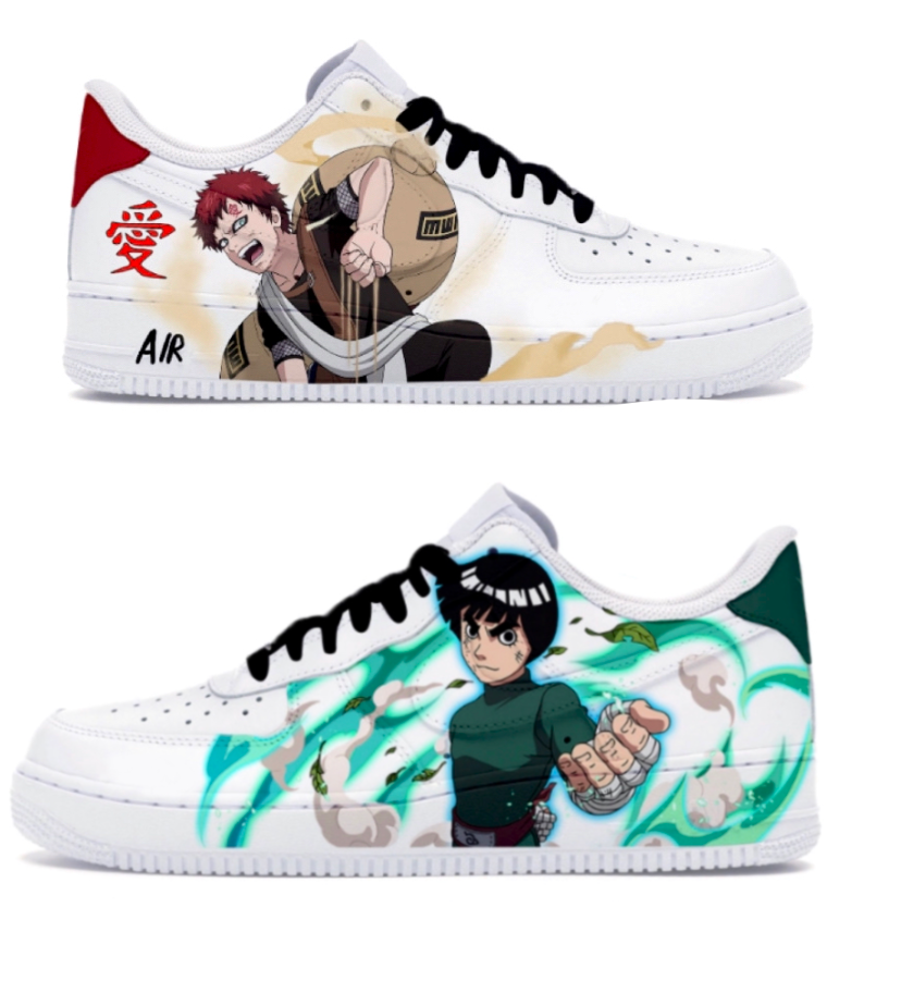 Gaara vs Rock lee AF1 Custom