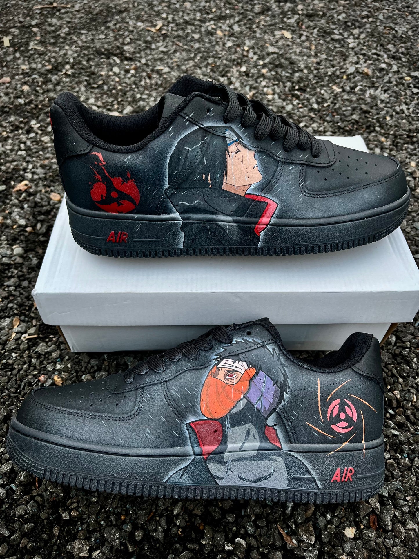 Obito and Itachi Black Air force 1 Naruto