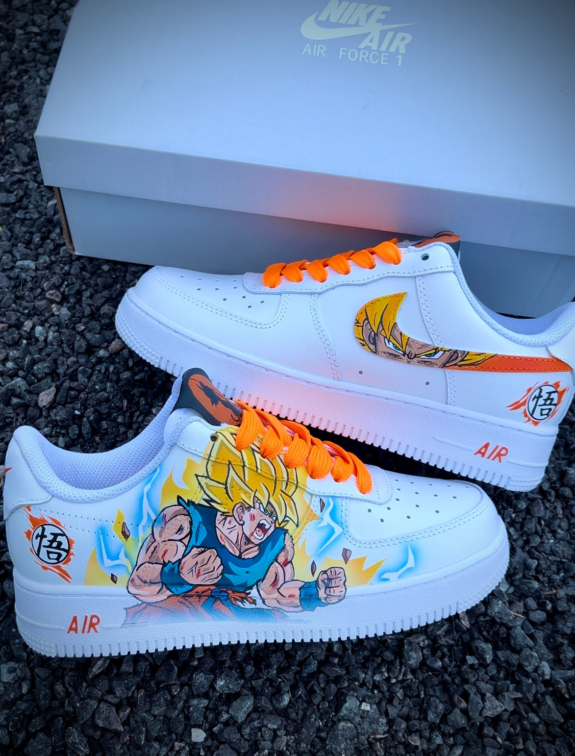 Air force 1 Custom Dragon ball / Goku ssj