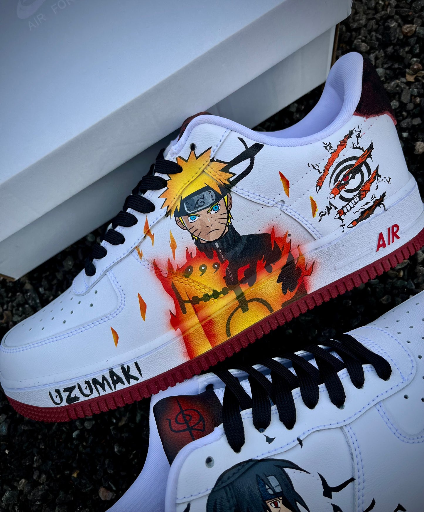 AIR FORCE 1 Naruto Vs itachi