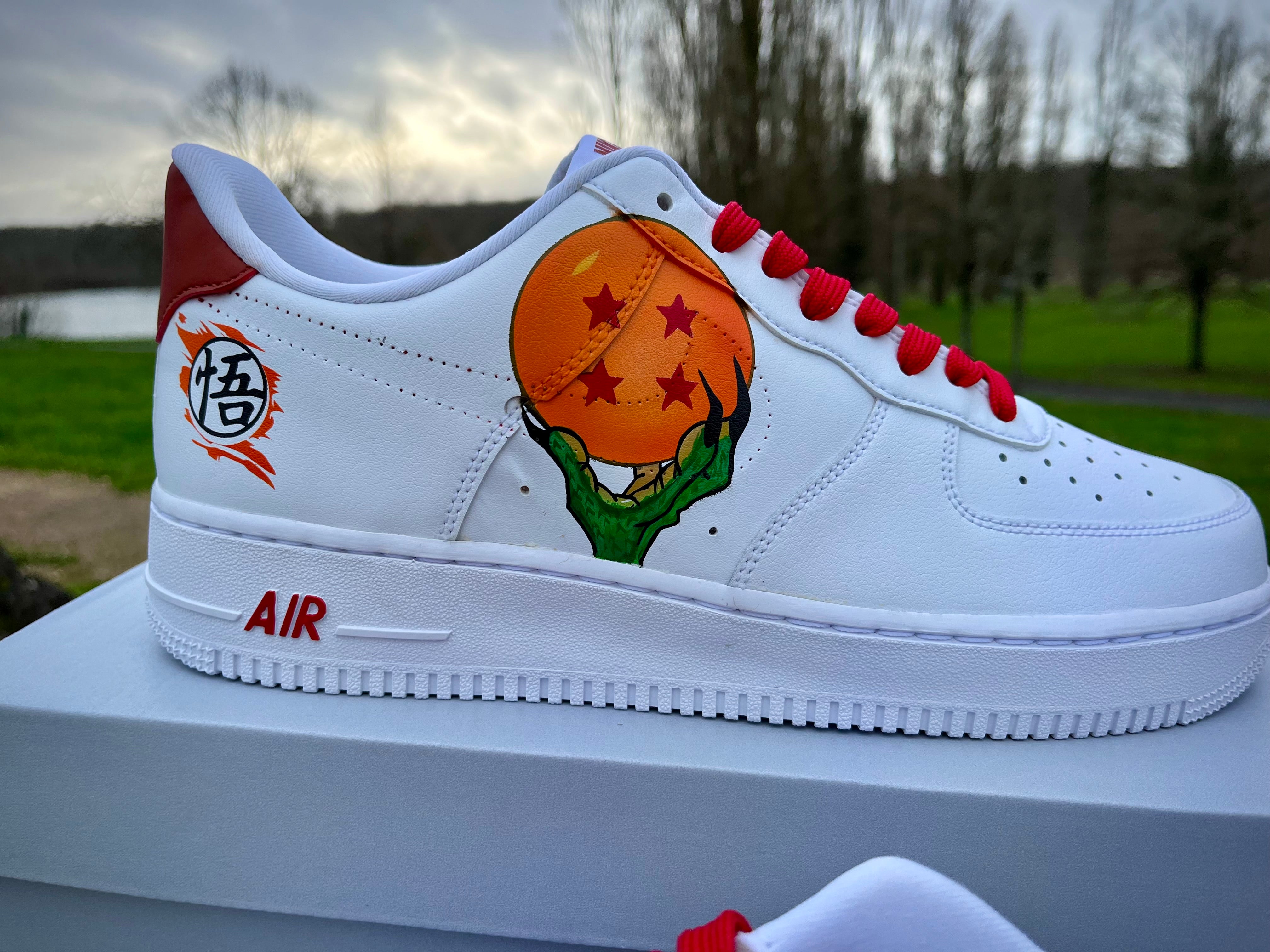 Dragon ball z air force 1 on sale