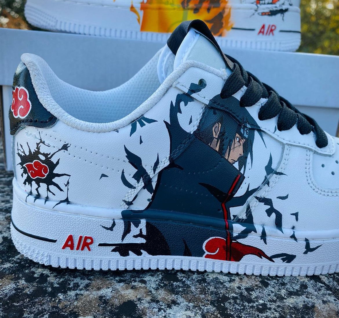 AIR FORCE 1 Naruto Vs itachi